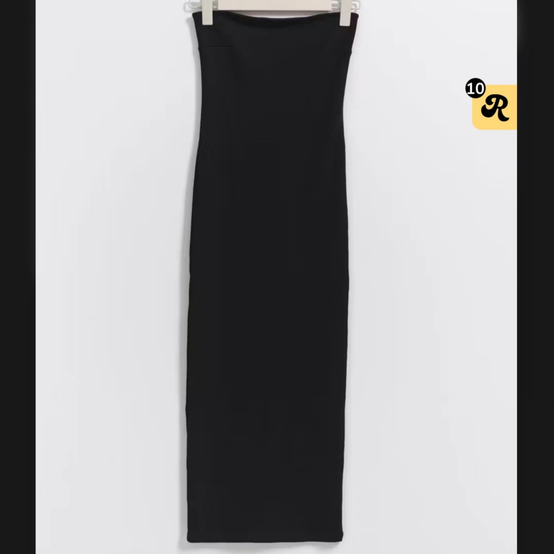 Svart ribbad tubklänning från Gina Tricot  - 2