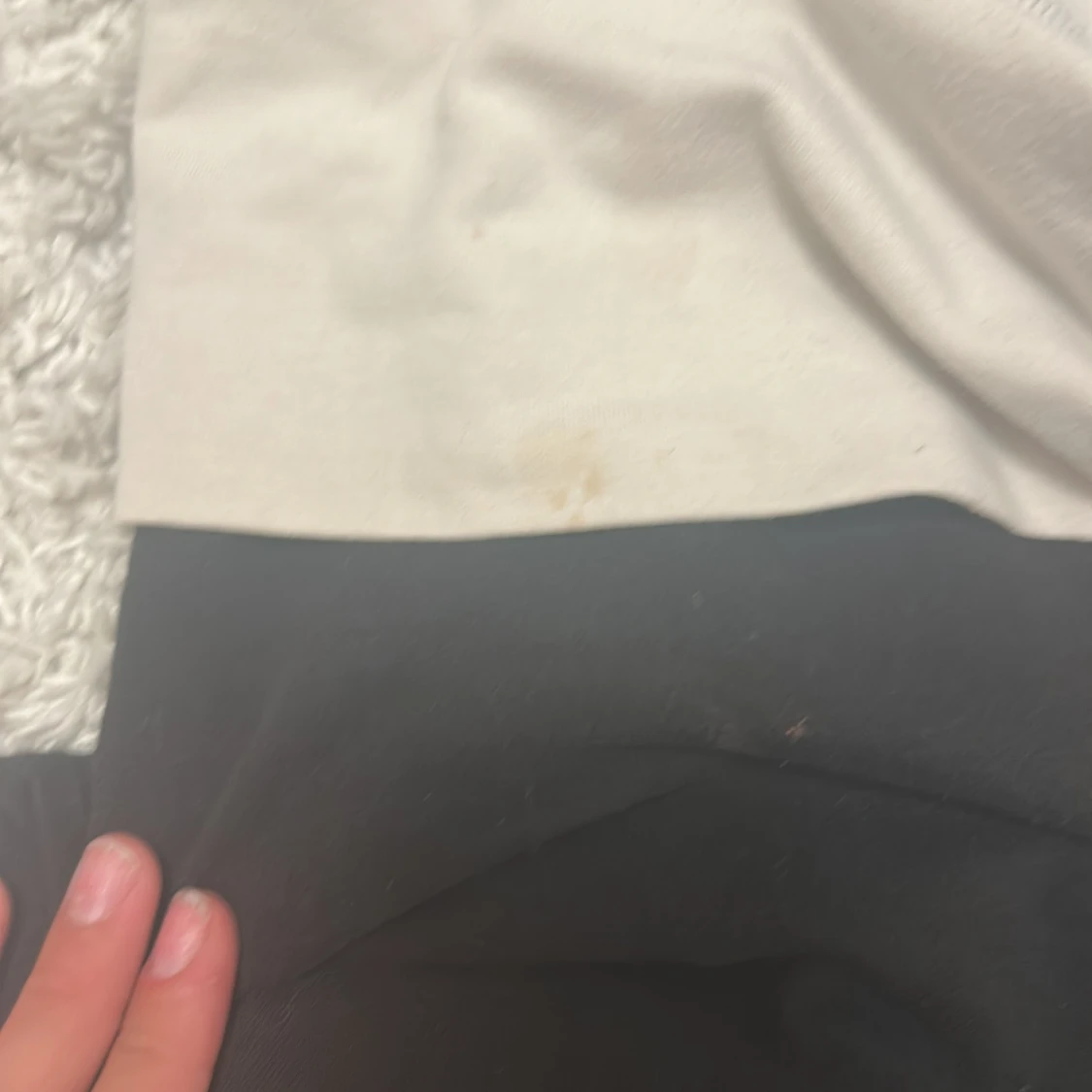 Svarta PINK byxor med paljetter XS - 4