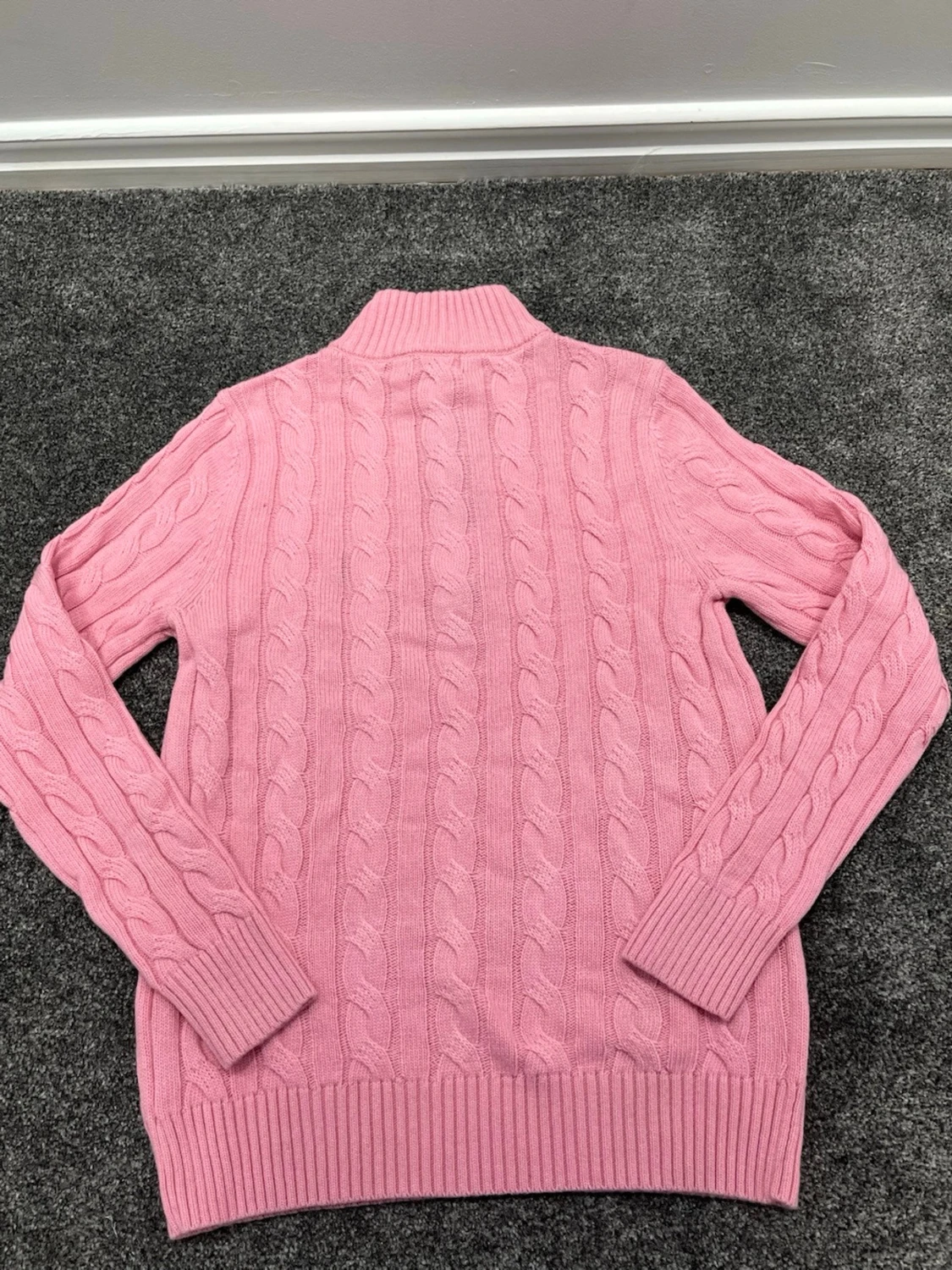 Rosa kabelstickad tröja Polo Ralph Lauren - 4