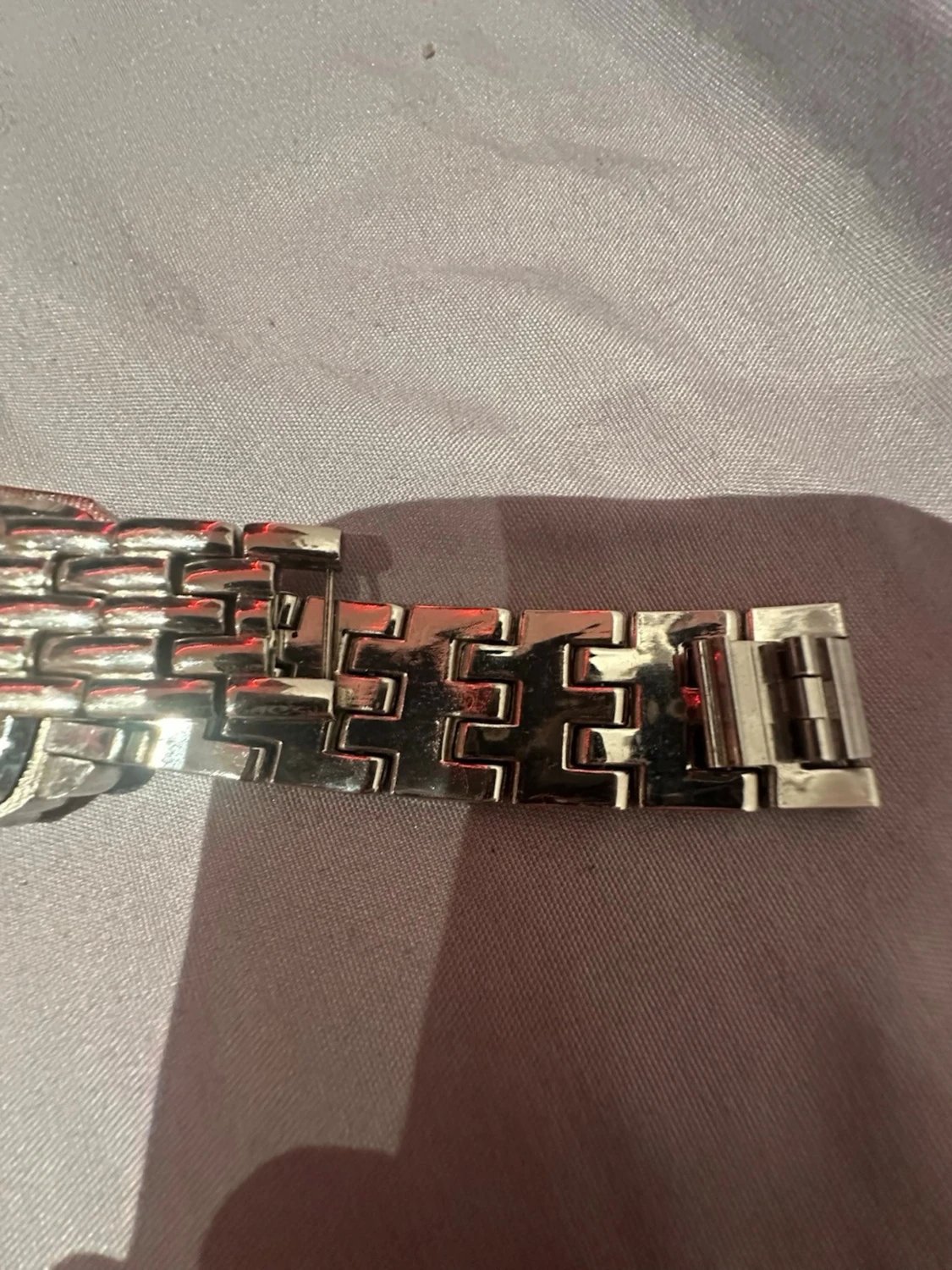 Cote d'Azur silverfärgad klocka - 3