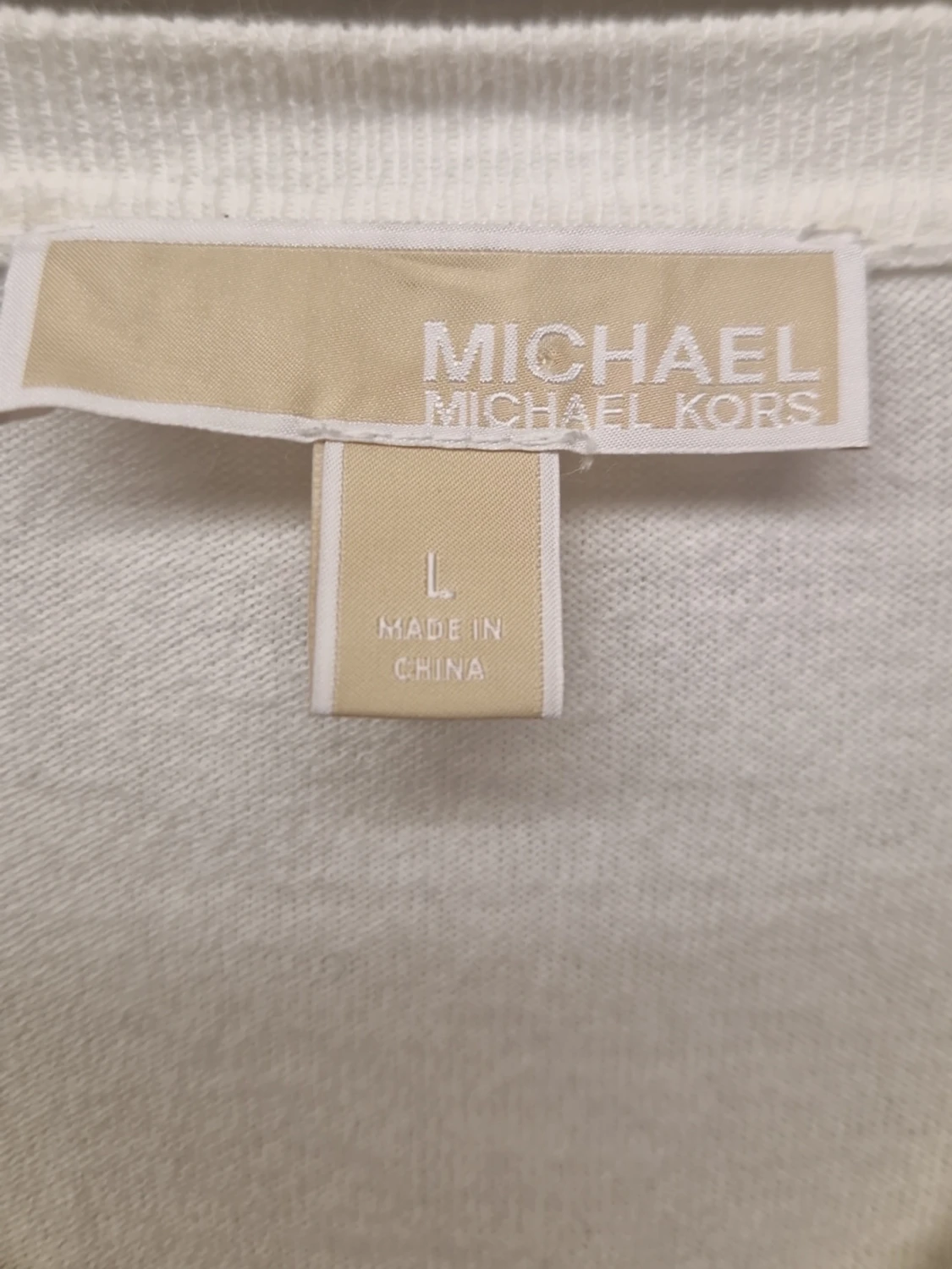 Vit tröja med knappar Michael Kors  - 2