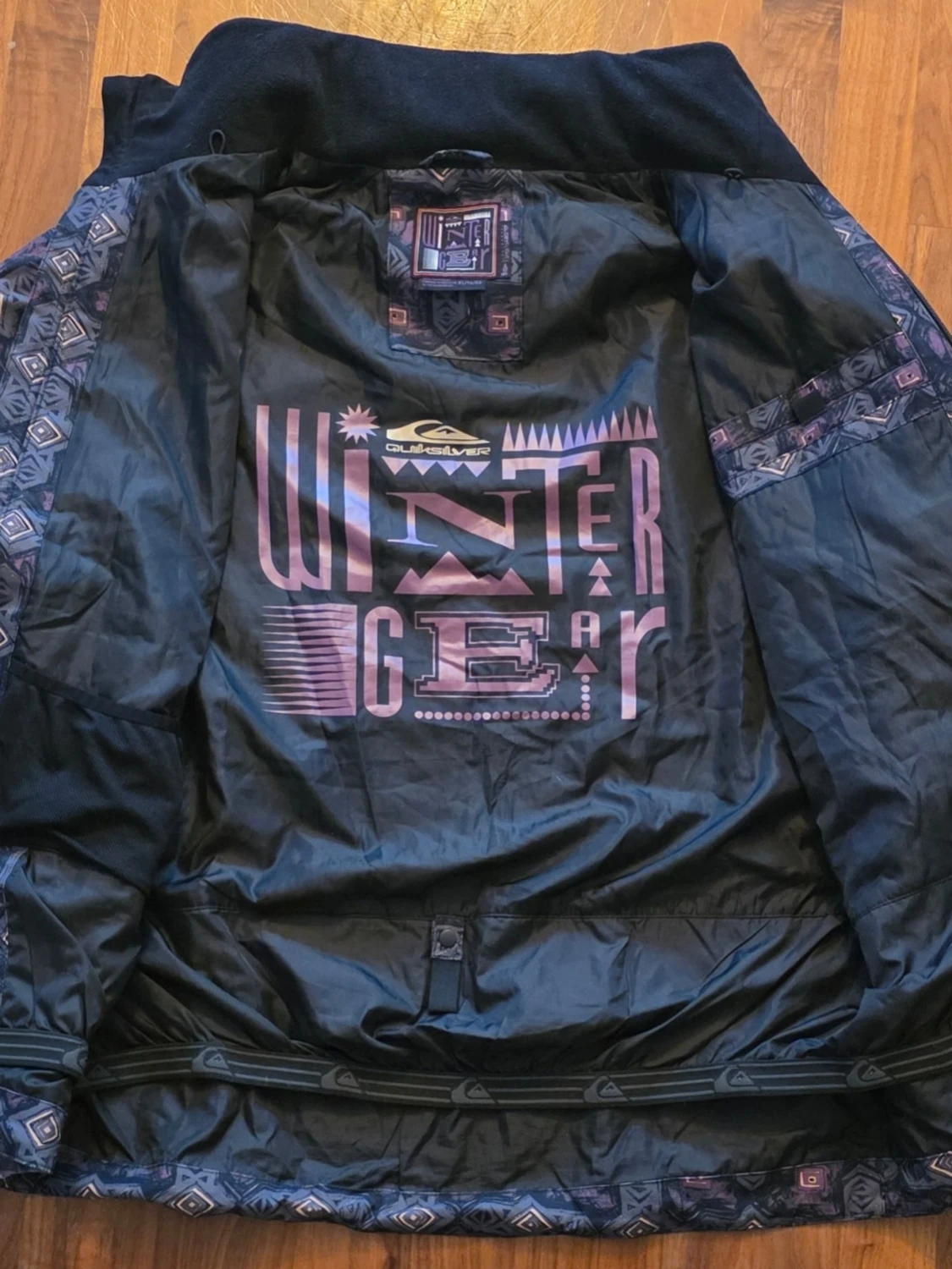 Quiksilver snowboard jacket - dryflight 10k - size xlarge  - 1