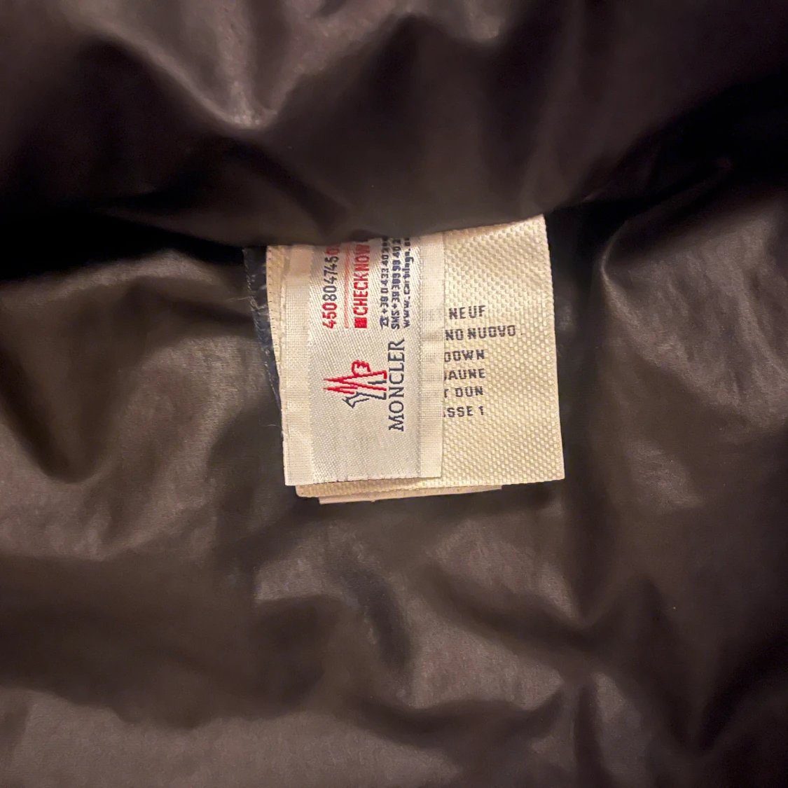 Svart dunjacka från Moncler - 3