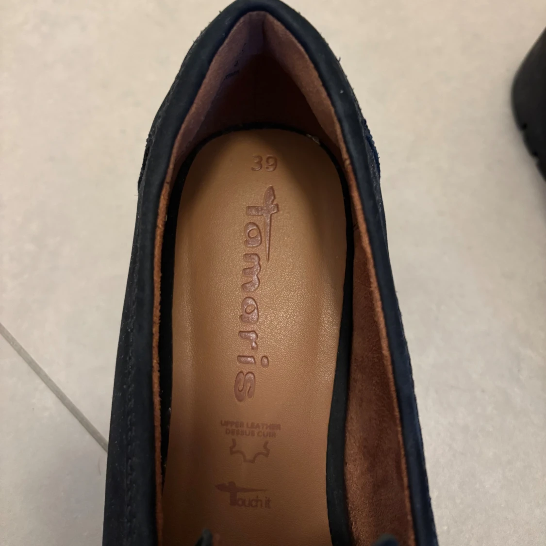 Mörkblå loafers - 3