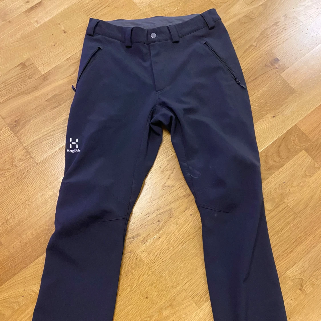 Svarta täckbyxor från Haglöfs