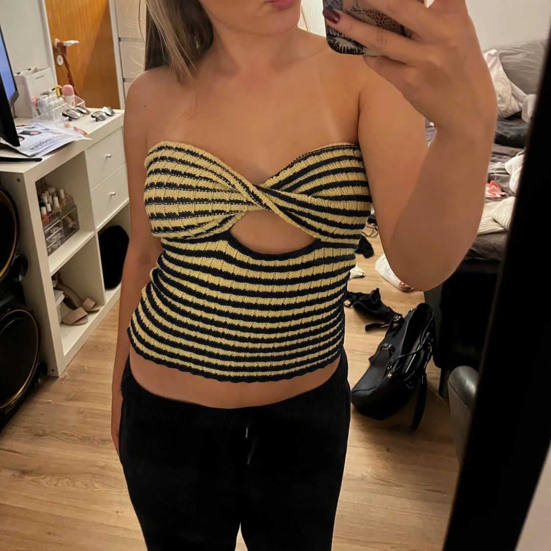 tubtopp i stickat - 3