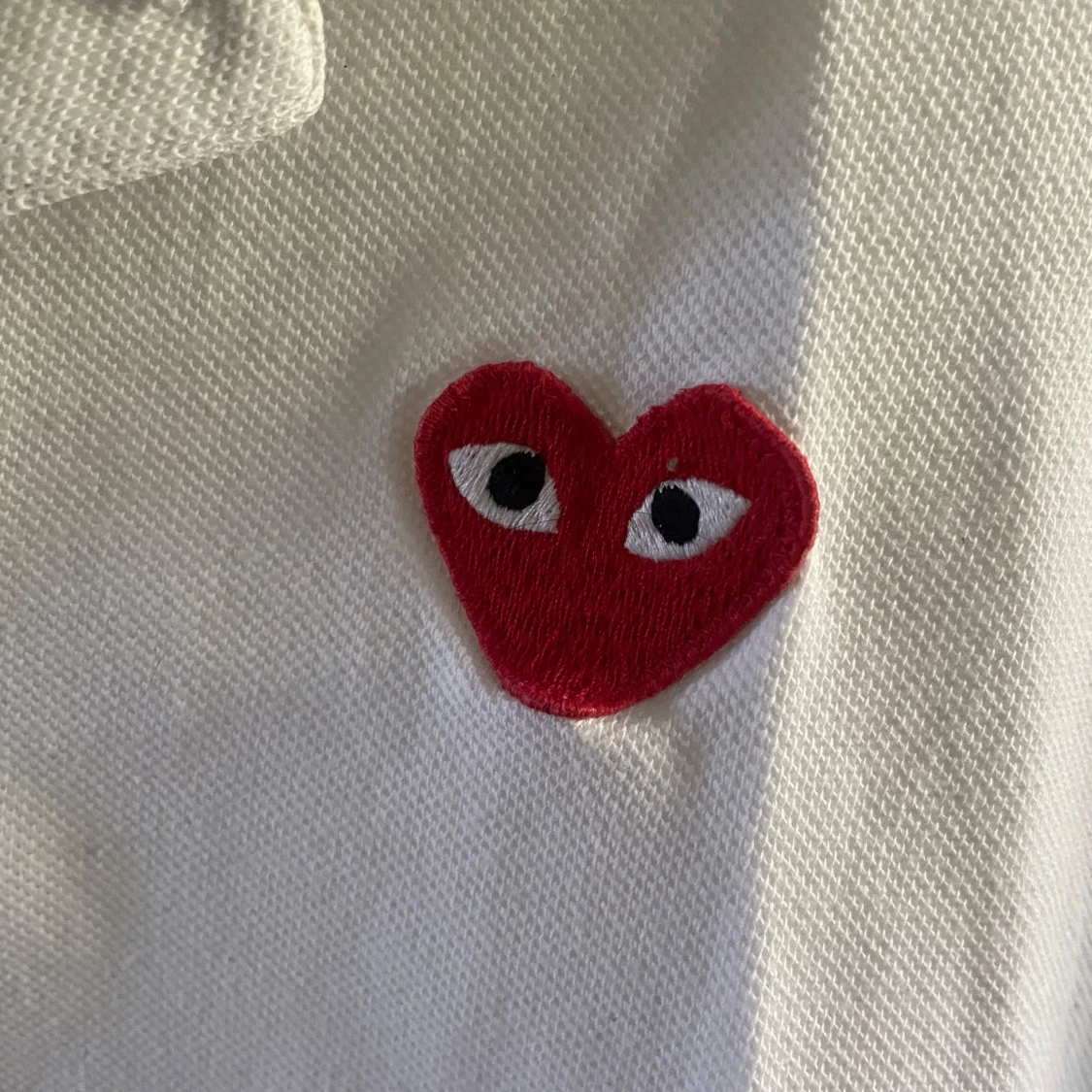 Vit polo t-shirt Comme des Garçons Play - 2