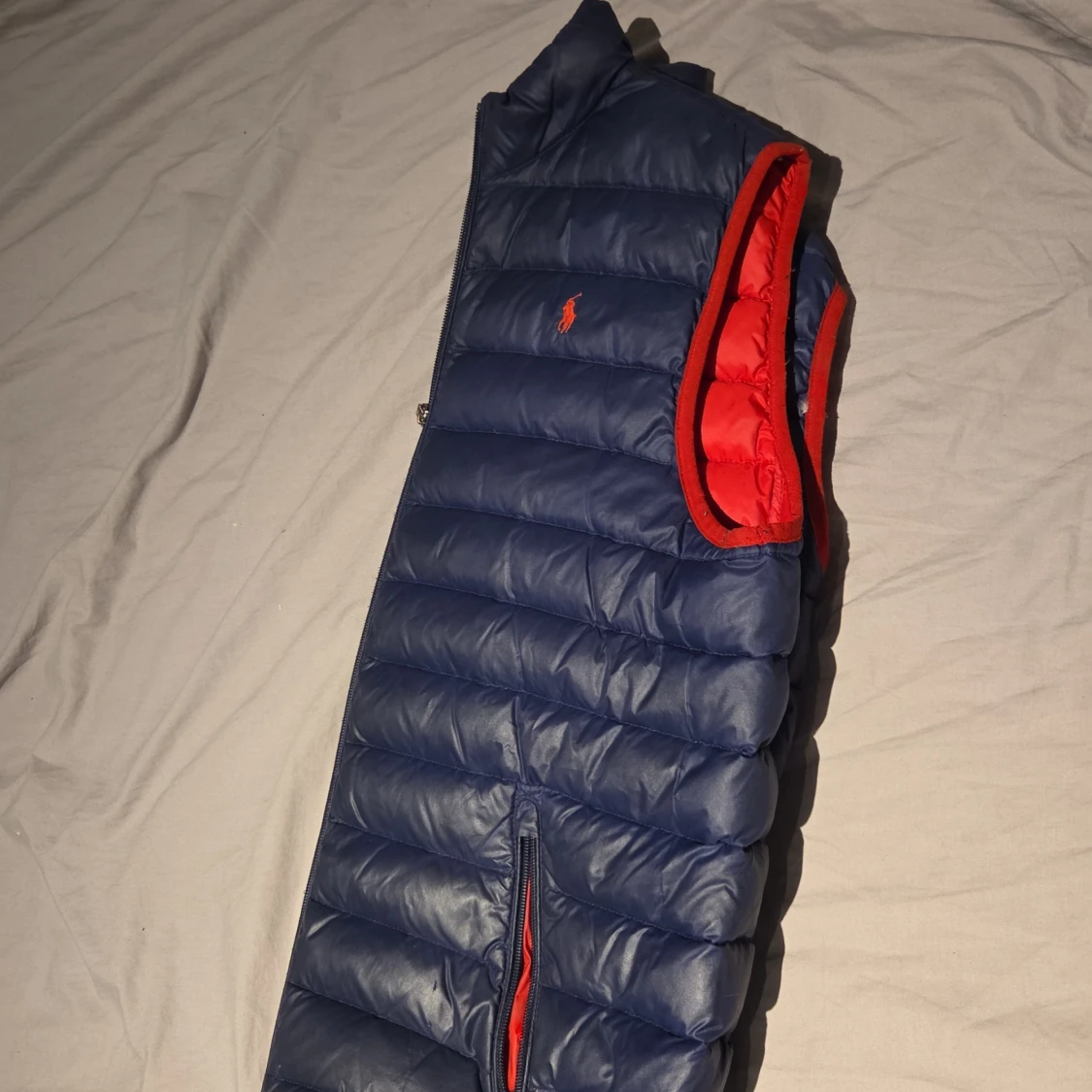 Blå dunväst från Polo Ralph Lauren - 3