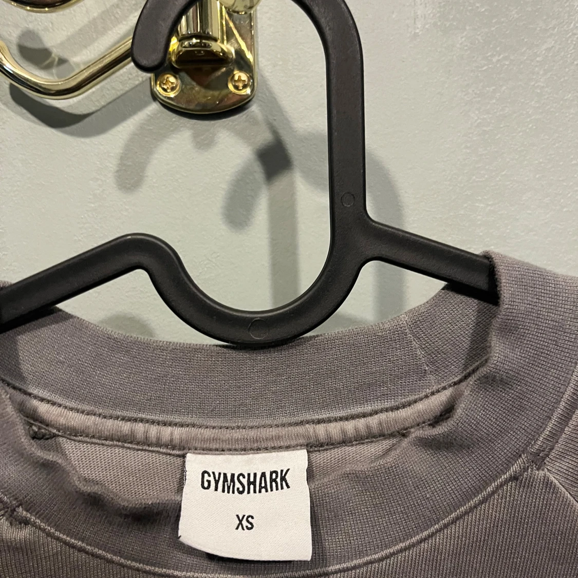Grå/ beige oversized tröja från Gymshark - 2