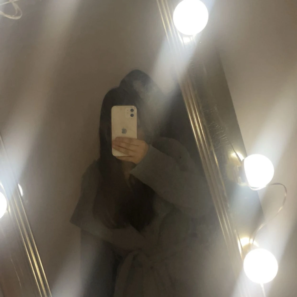 Grå kappa trenchcoat - 1