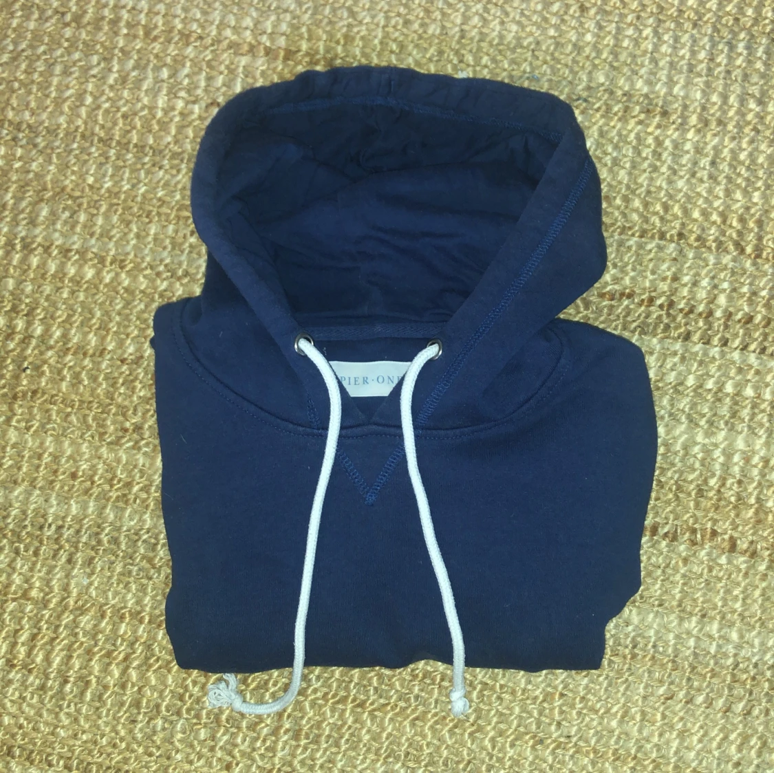 Pier One blå hoodie
