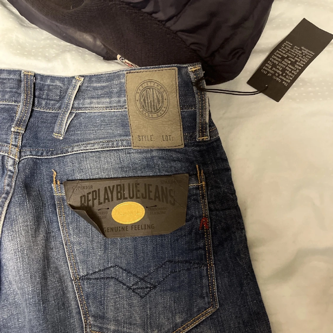 Replay Anbass blå jeans W28 L32 - 1