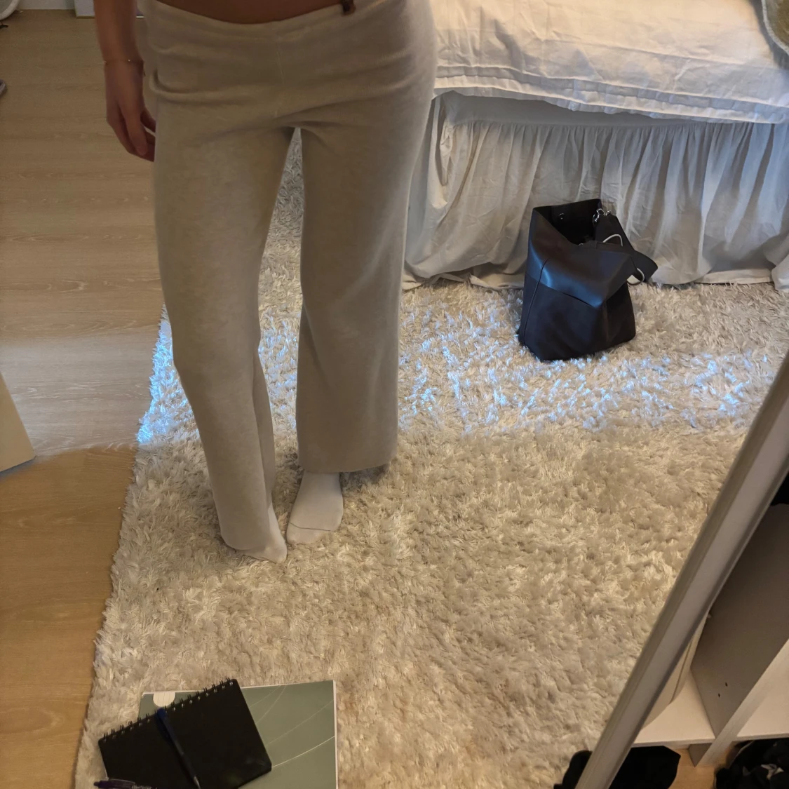 Stickade mjukisbyxor - 1