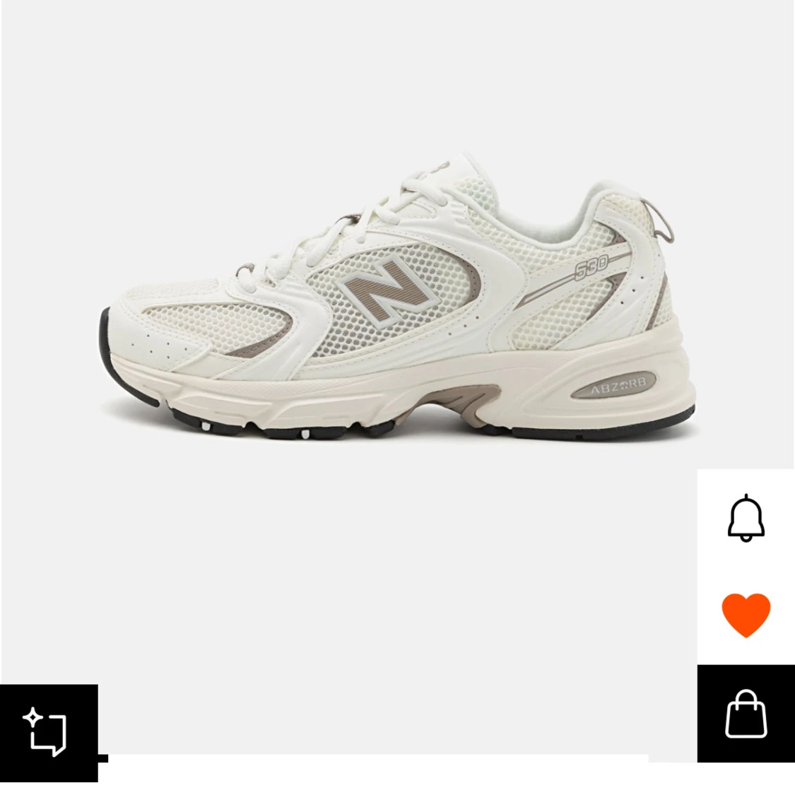 New Balance U530, sea salt, stl 37