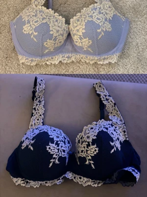 Intimissimi BH - Söta BH:ar från Intimissimi. Den lila är storlek 80b o den grönblåa ish är 85b. Säljs 200kr/styck eller båda för 320!💗