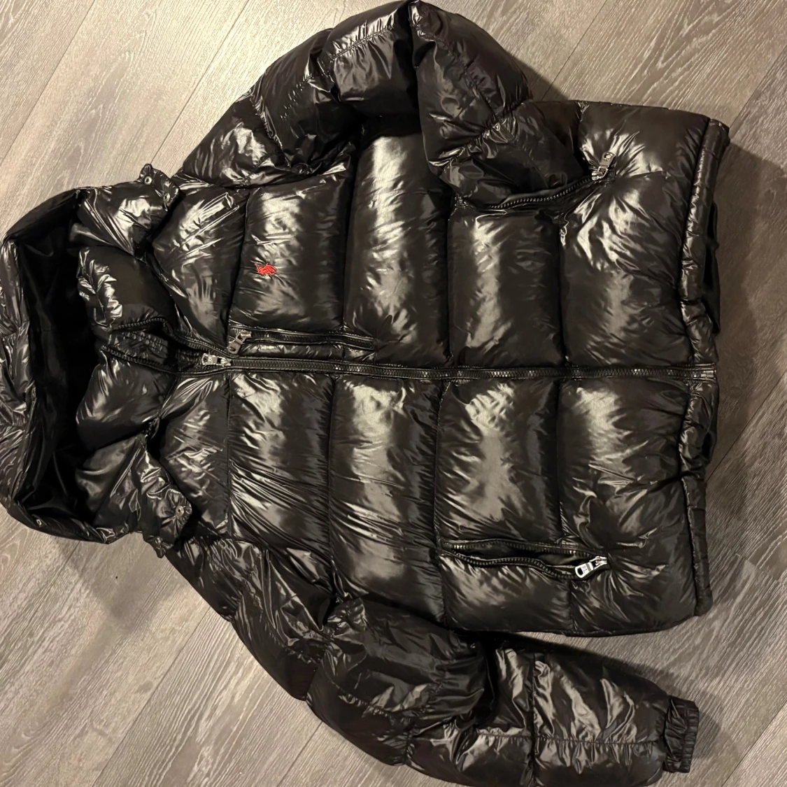 Ralph Laurens Svart puffer dunjacka med huva - 4