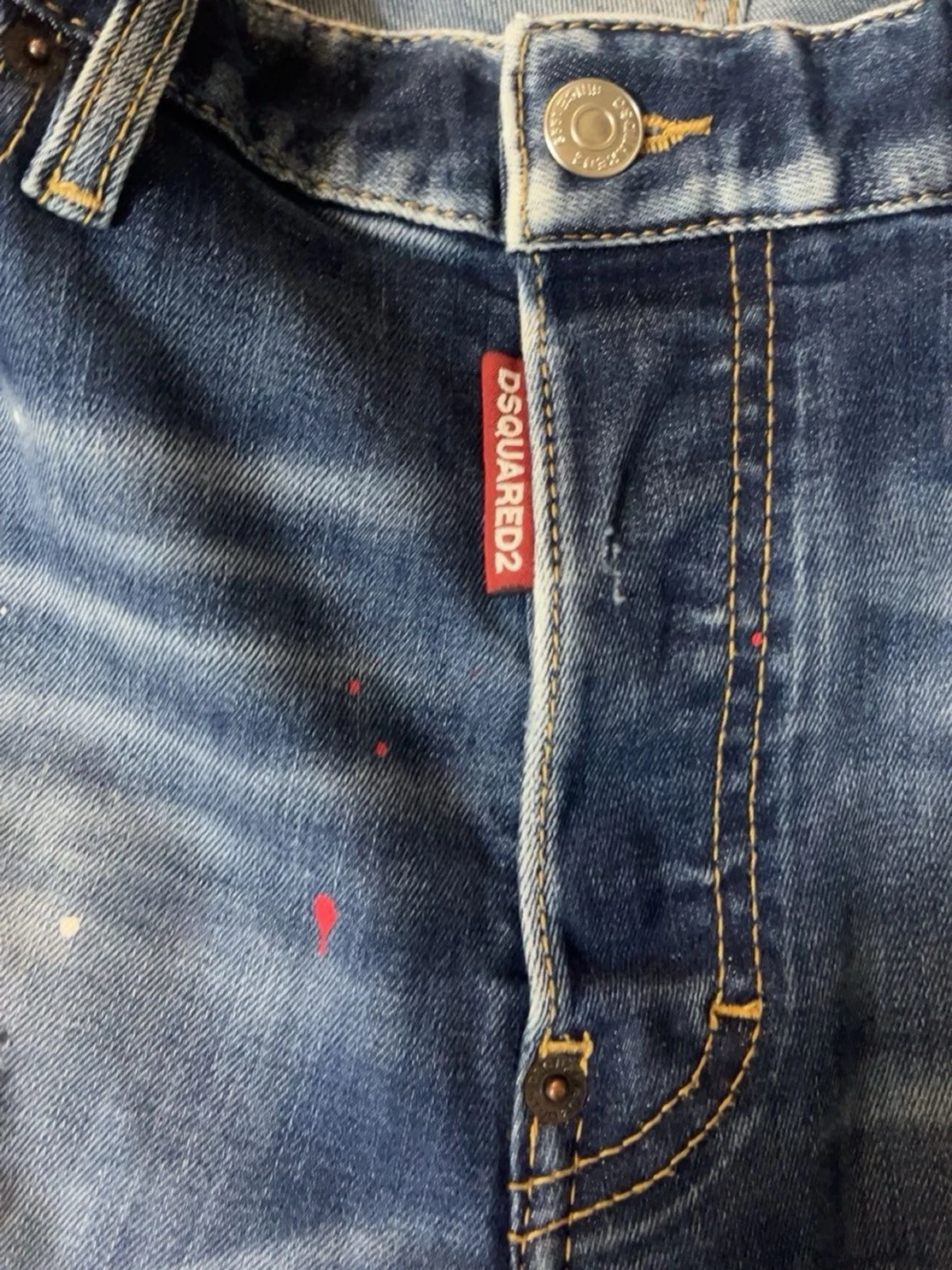 Blå Dsquared2 Super Twinky Jeans - 2