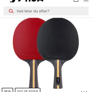 3 Star Trinity - Stiga 3 Star Trinity är ett professionellt bordtennisracket med högkvalitativt gummi, perfekt för den kraftfulla spelaren. Racketet är nytt och levereras i originalförpackning. Ergonomiskt handtag och officiellt godkänd av ITTF. Inga synliga defekter eller slitage.