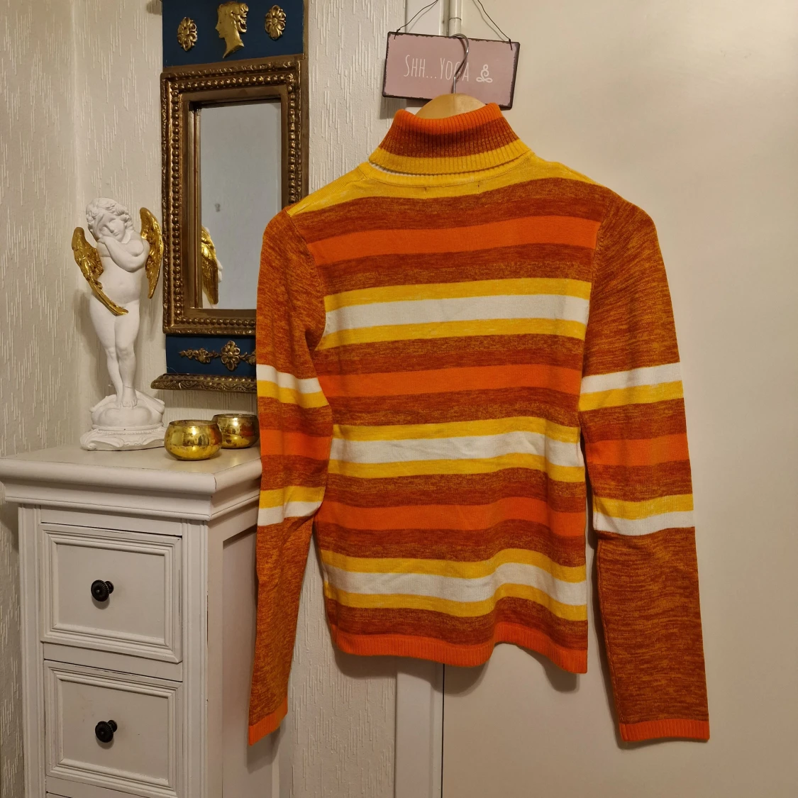 Randig polotröja från JIANGQIANQIAN - 1