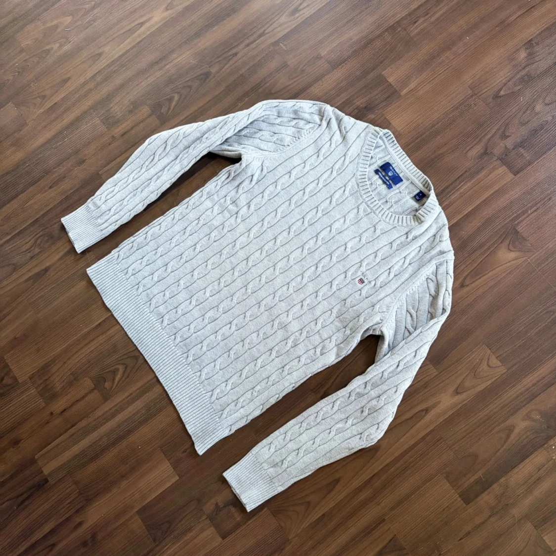 Gant Kabelstickad tröja