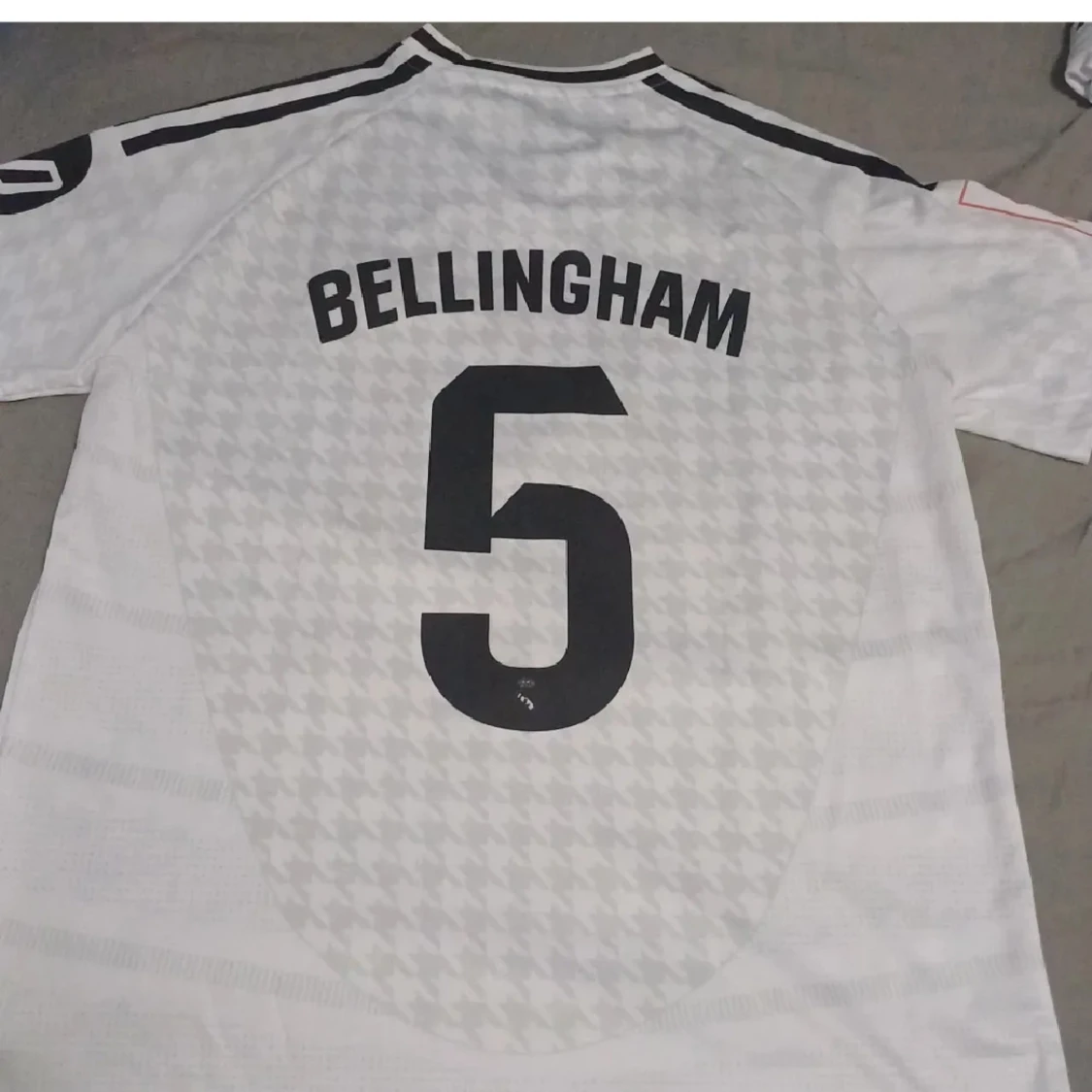 Real Madrid Bellingham 5 vit matchtröja