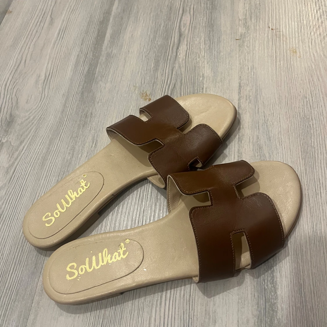 Bruna sandaler från SoWhat, stl 40 - 1