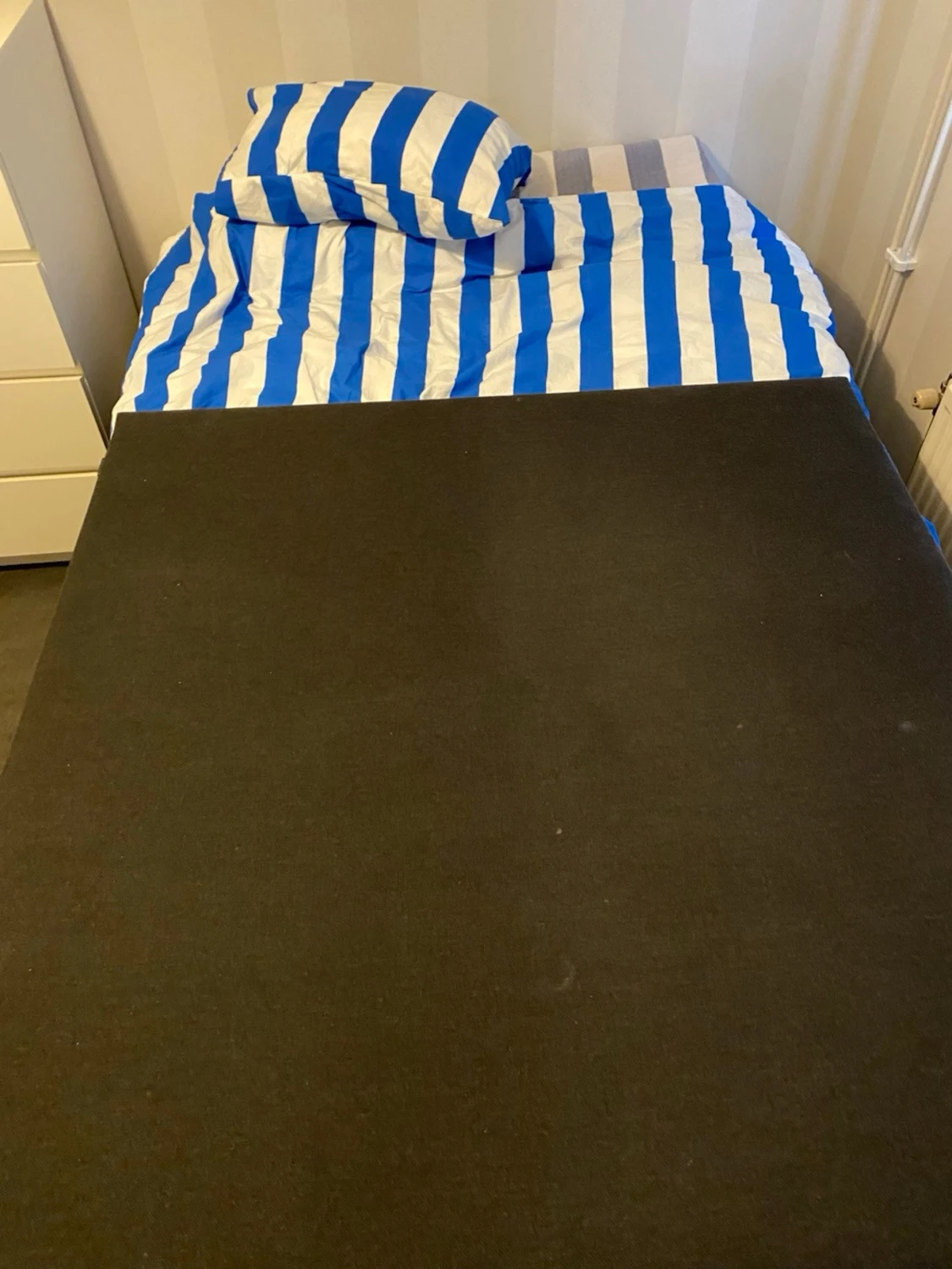 Svart väst i bomull - 1