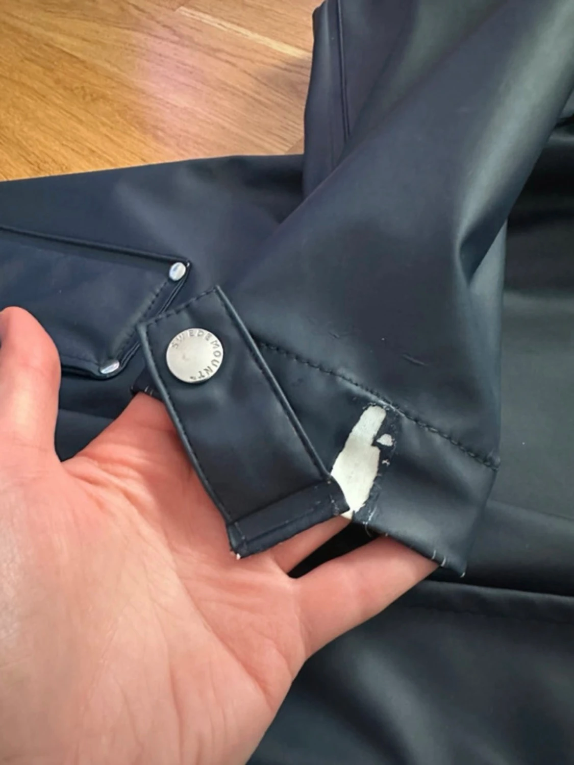 Blå regnjacka från Swedmount - 4