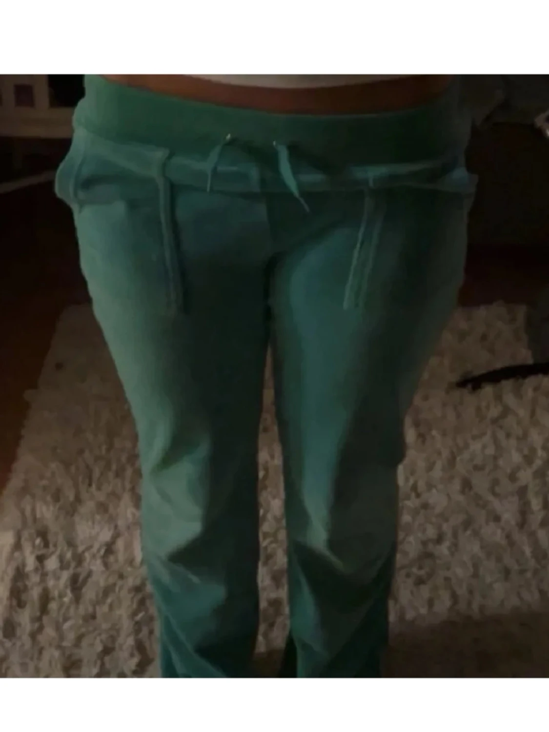 Turkos/ gröna jucy Couture byxor 