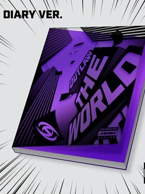 ATEEZ - The World Ep. 2 Outlaw (Diary ver.) - Nästan helt oöppnat ateez album förutom 3 användna stickers. Annars helt orört! Köpt för 350kr 💜