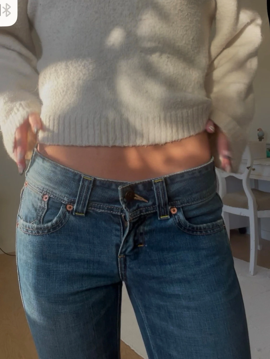 Lågmidjade levis jeans - 2