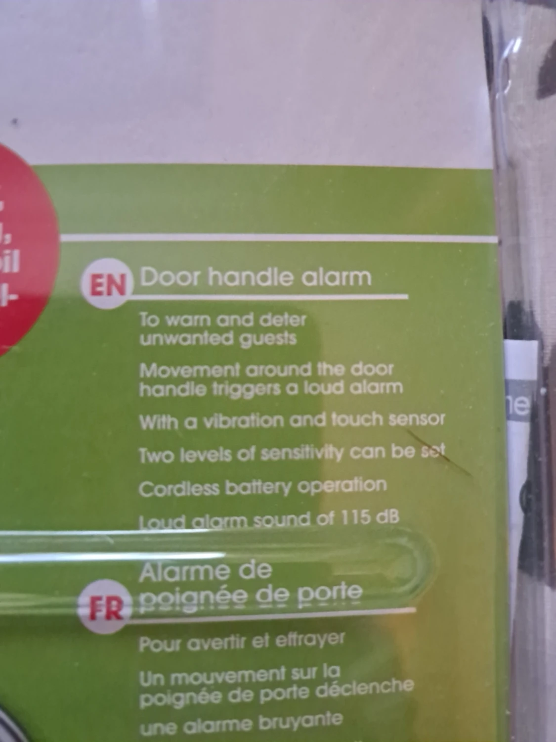 EASYmaxx Dörrhandtagsalarm - 2