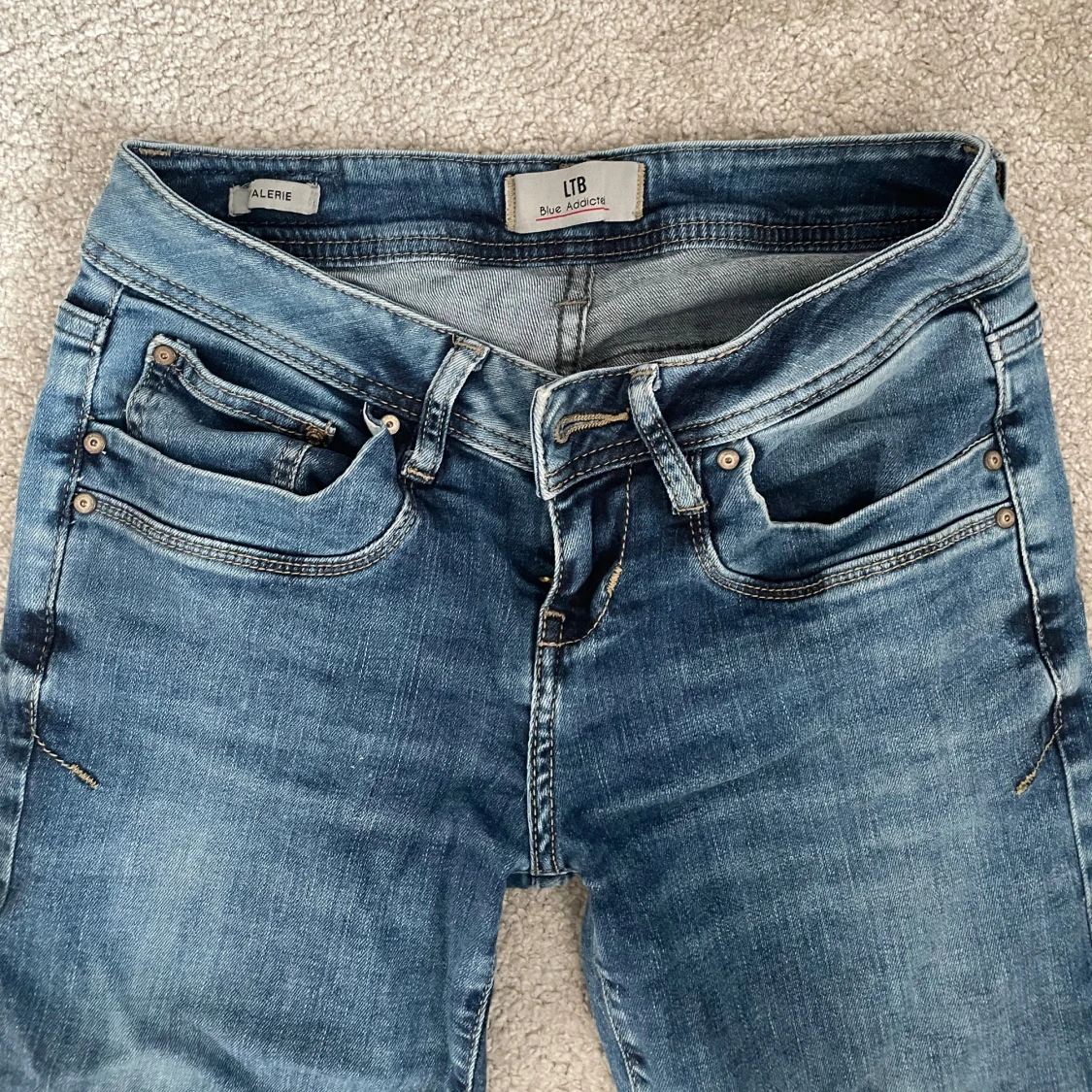 LTB bootcut jeans blå låg midja - 2