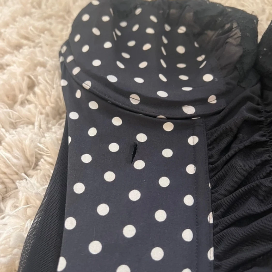 Prickig korsett topp - 2