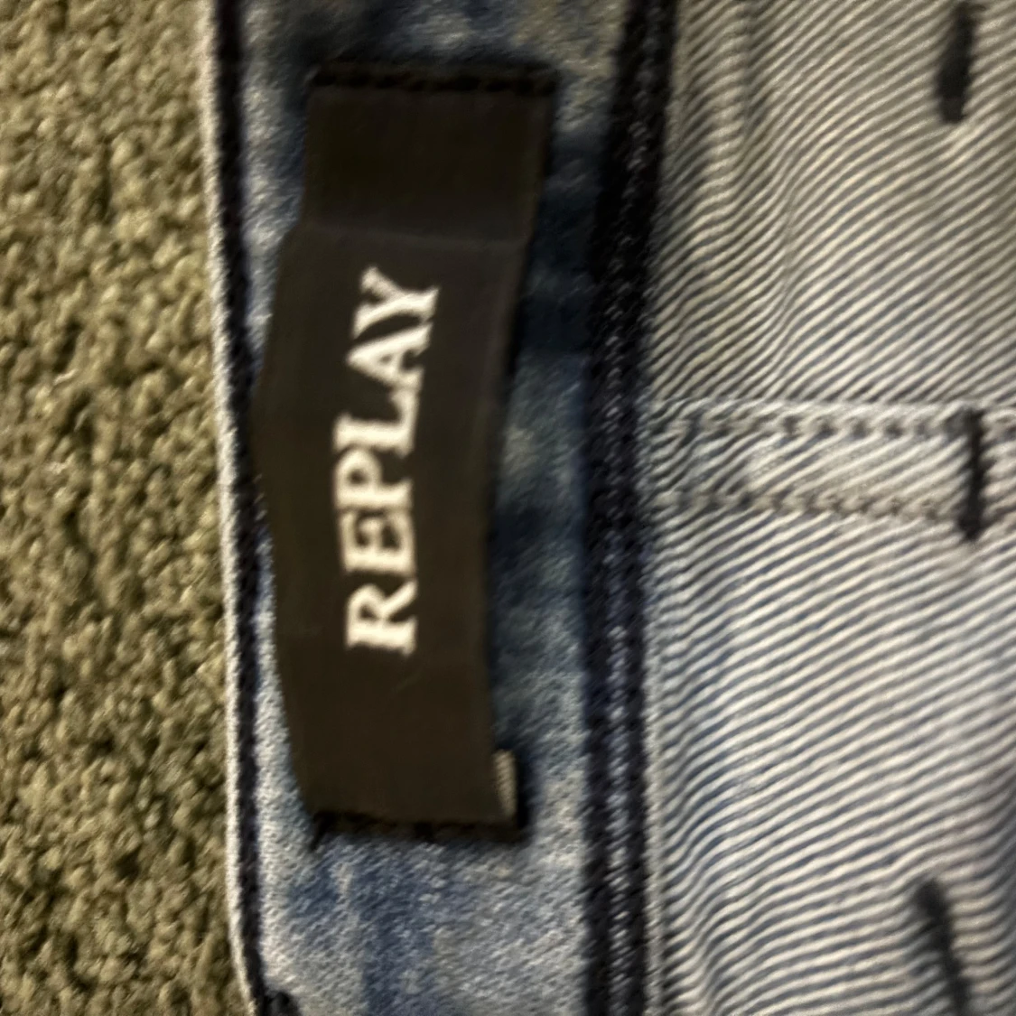 Replay Anbass ljusblå jeans - 1