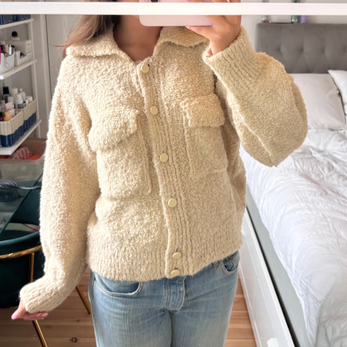 Stickad tröja!  - 3