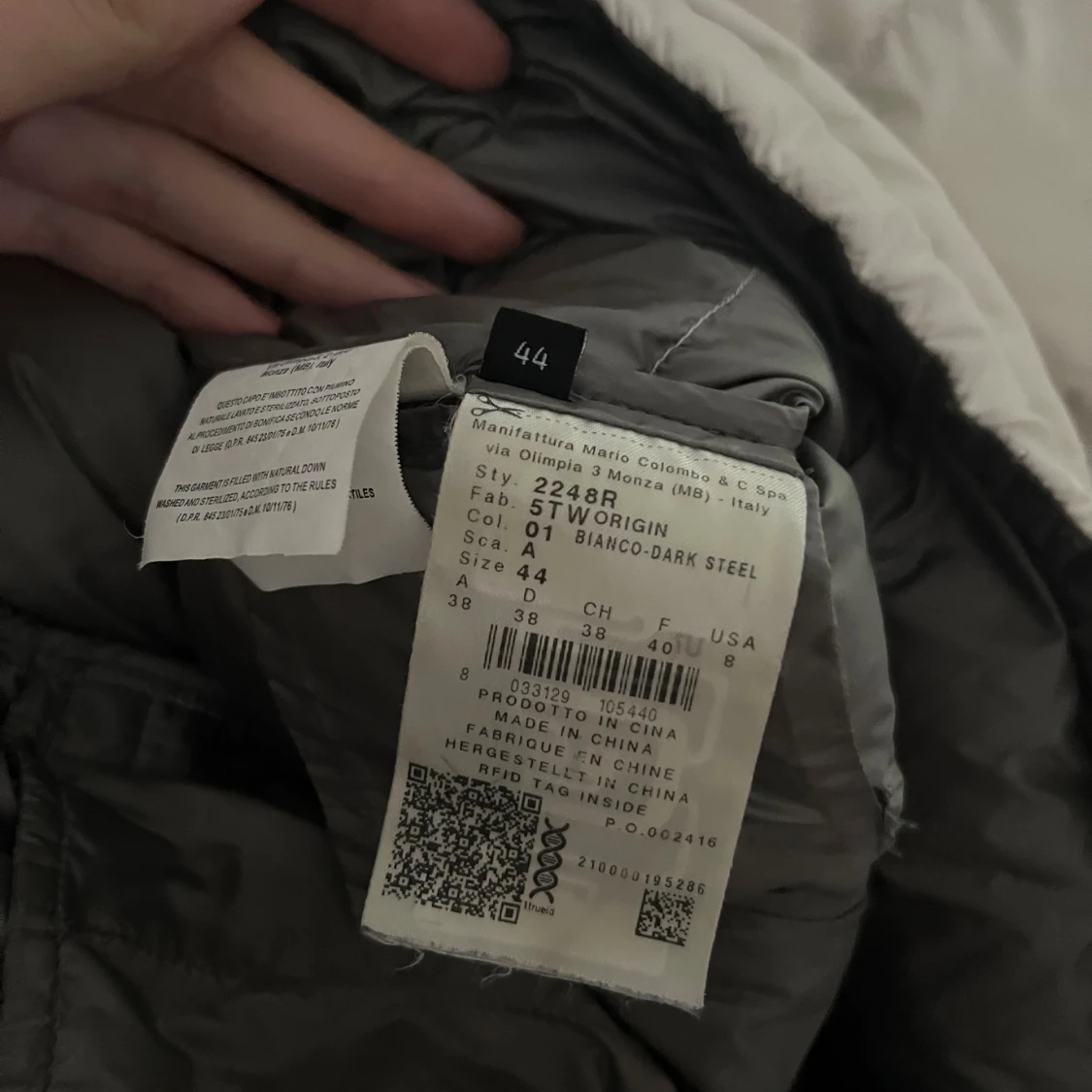 Vit pufferjacka från Colmar - 3