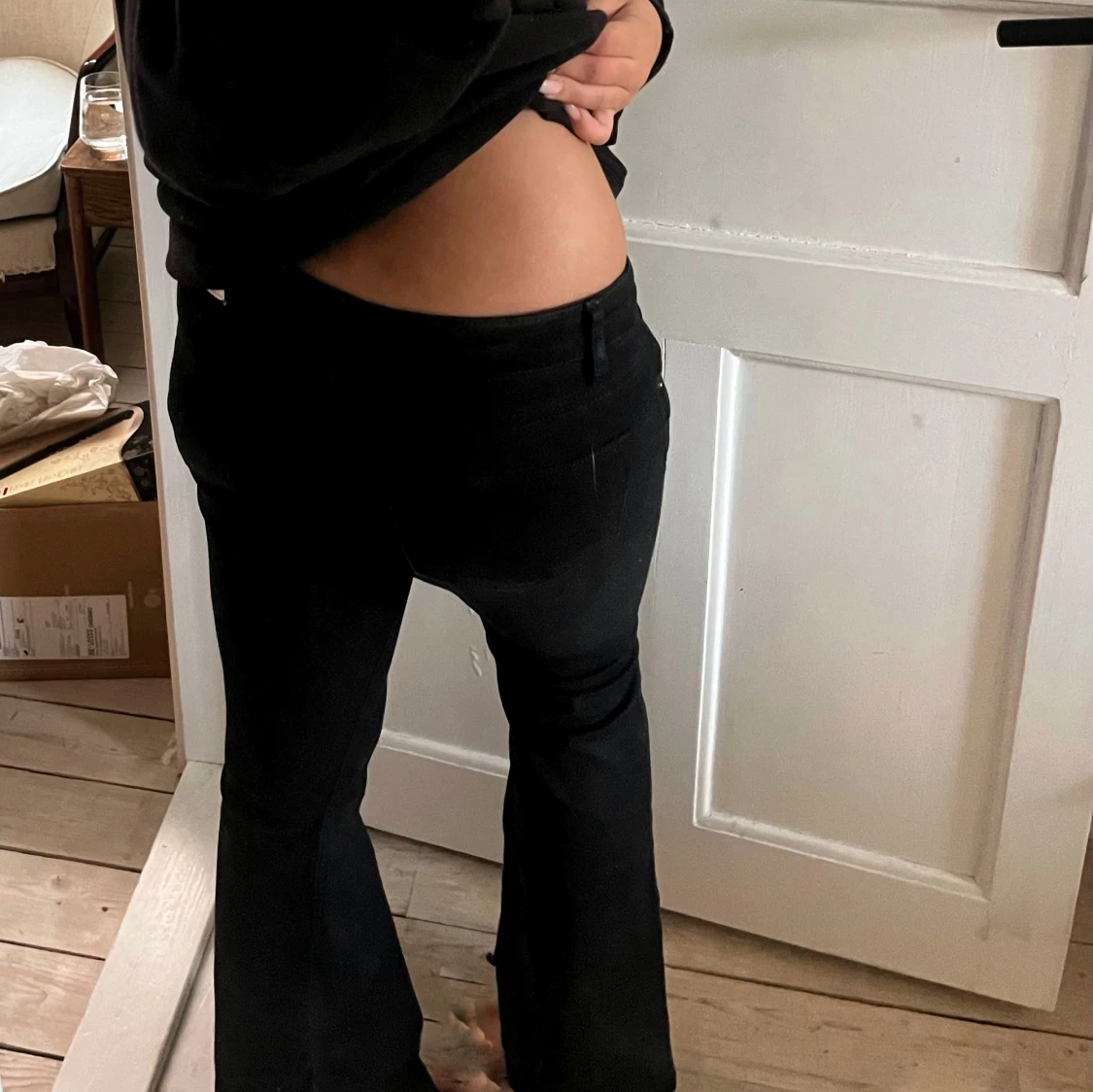 Svarta bootcut jeans från ONLY - 1