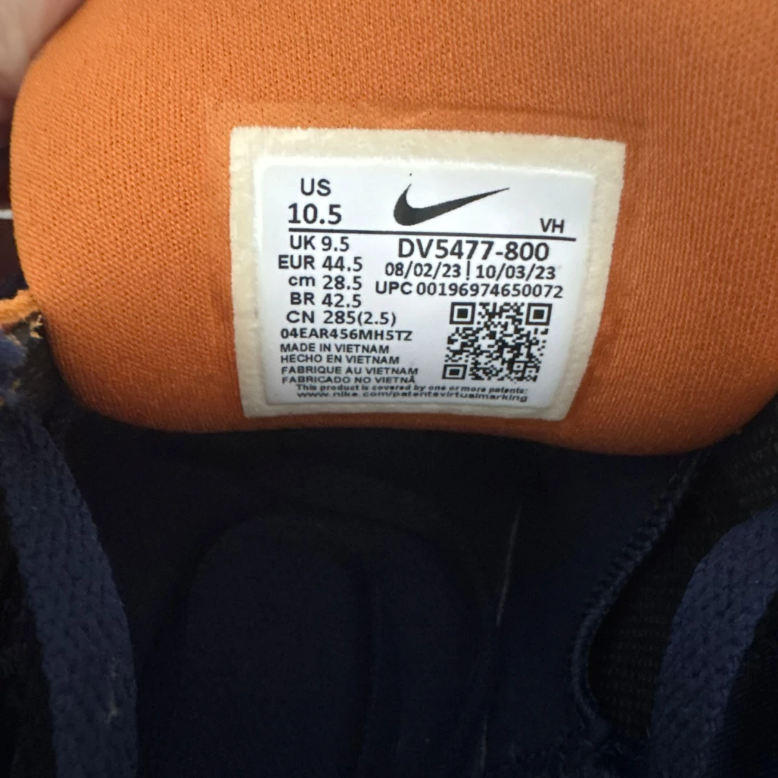 Nike SB Force 58 orange/lila sneakers - 1