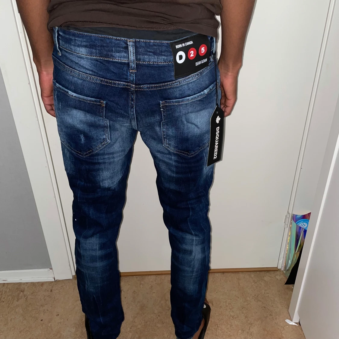 Dsquared jeans blåa strl 48 - 1