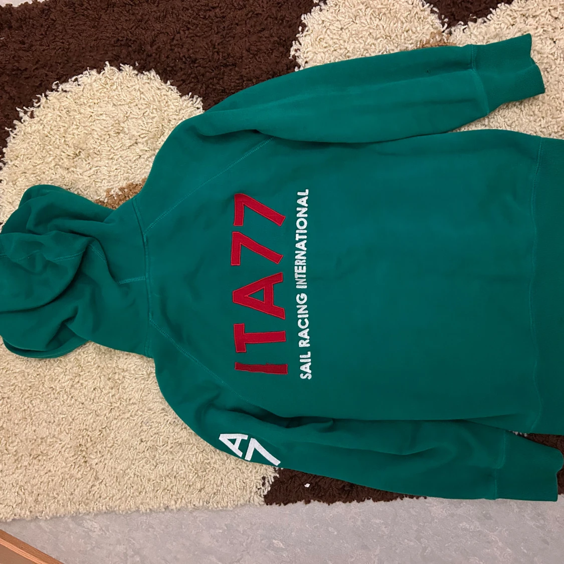 Grön hoodie Sail Racing ITA77 - 3