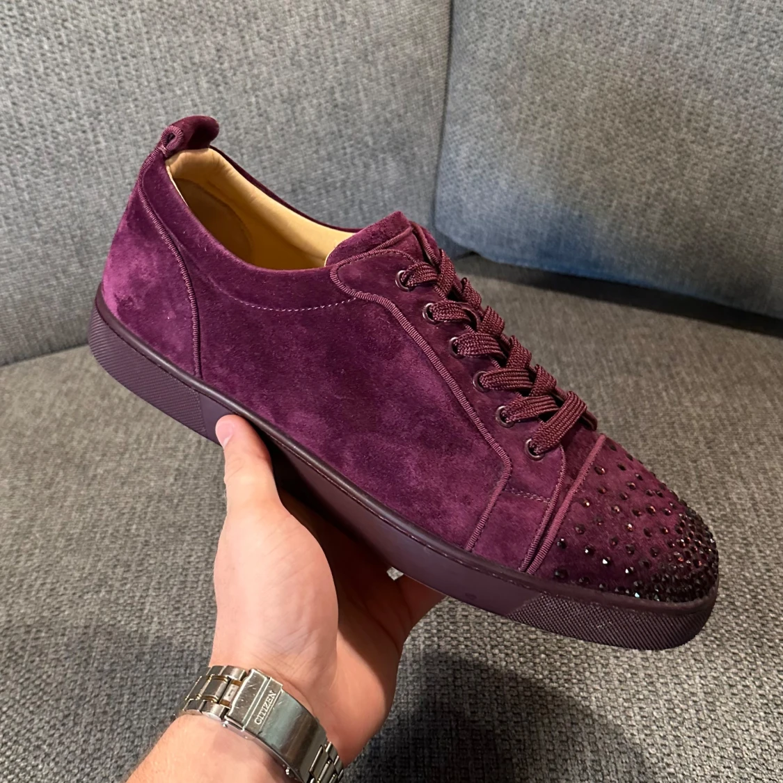 Christian Louboutin crystal