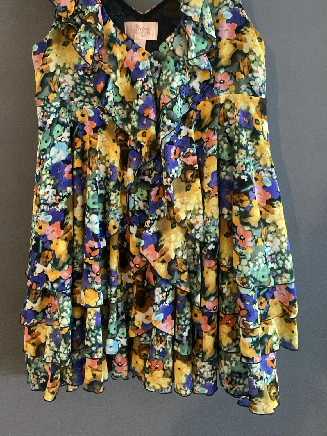 Blommig volangblus från the garden collection - 1