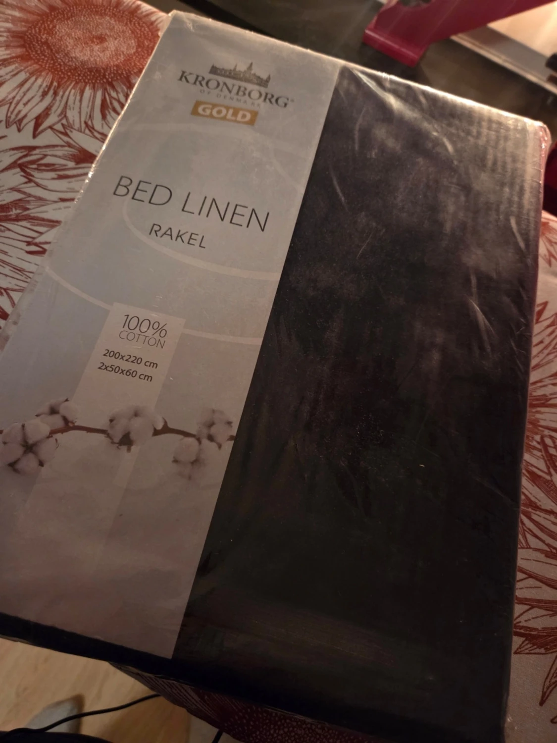 Kronborg Gold svart bäddset Rakel