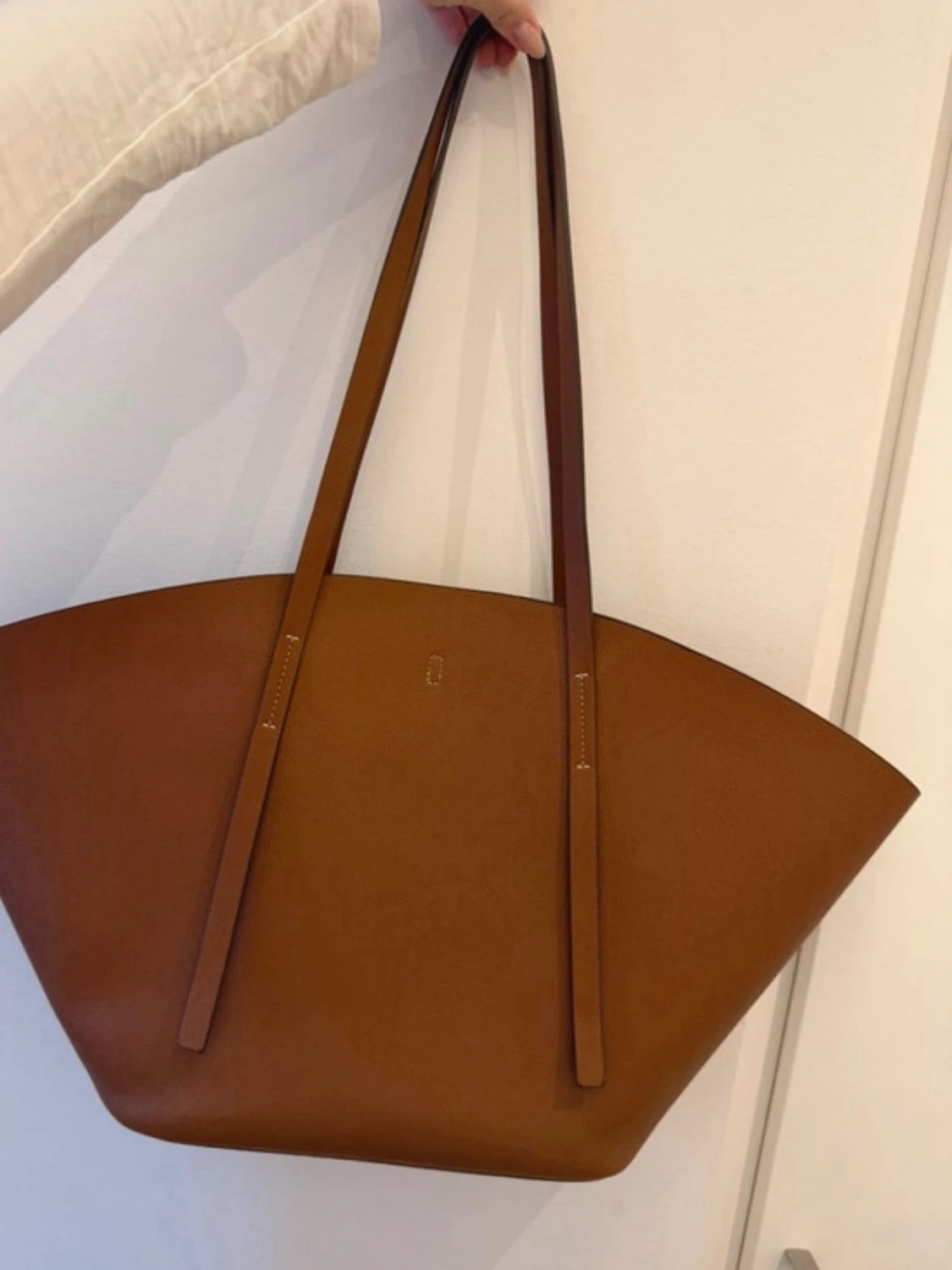 Tote väska brun Gina tricot  - 3