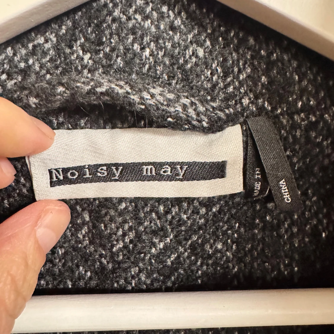 Gråsvart kappa från Noisy May, stl L - 2