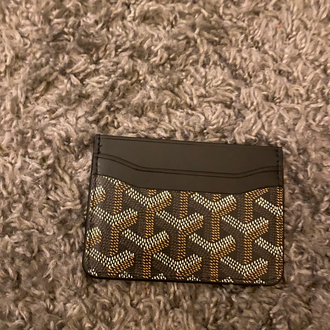 Svart goy4rd korthållare  - 1