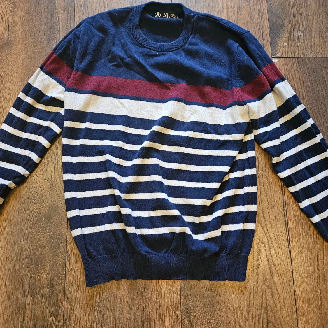 Randig blå tröja från Albion XL