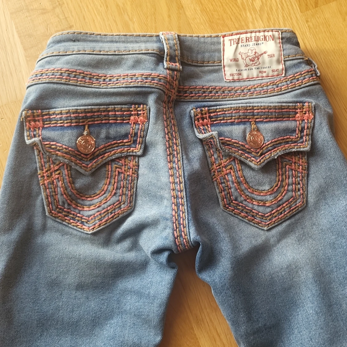 True Religion ljusblå bootcut jeans - 3