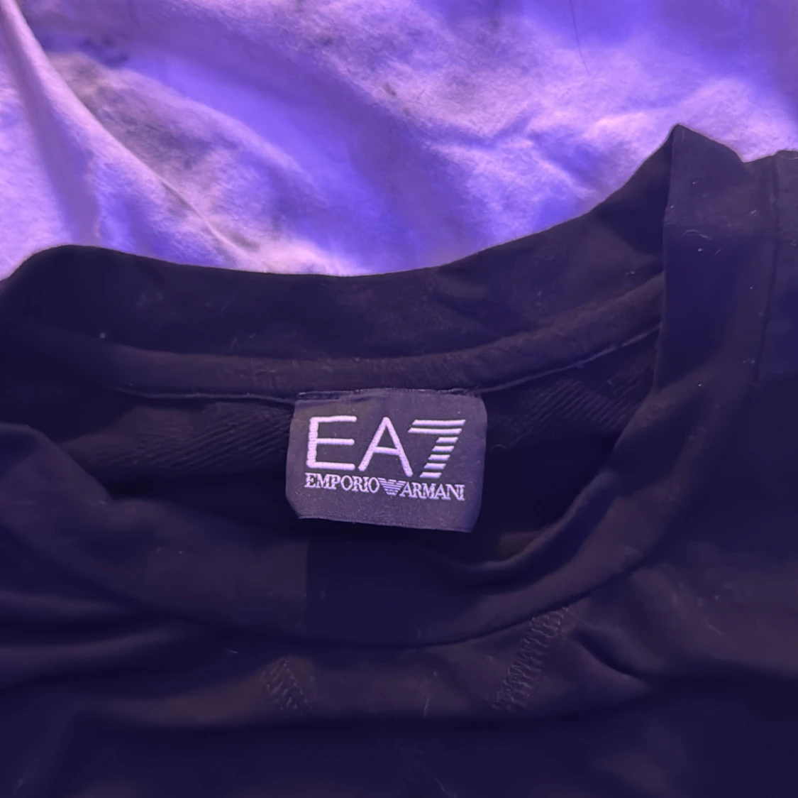 Svart långärmad tröja EA7 Armani - 2